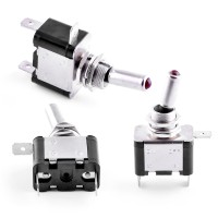 Тумблер с красным с с подсветкой ASW-07D, GT1-9706 Global Tone