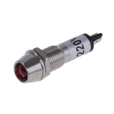 Індикаторна лампа, 220V, червона KLS9-IL-M8-03B-N1-Red