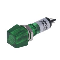 Індикаторна лампа, 12V, зелена (KLS9-ILS-M10-01A-N2-G)