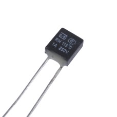 Термозапобіжник 115°C 240V/1А L20 Tf 115rC 1A 240V BT115/01, що не відновлюється