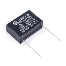 1,5uF 450VAC ±10% 37x24x13.5мм CBB61 1.5uF/450V 10%