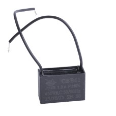 1,8 uF 450VAC ±10% 38x27x14.5мм CBB61 1.8uF/450V 10%