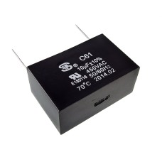 1uF 450VAC ±10% 32х22х12мм CBB61 1uF/450V10%