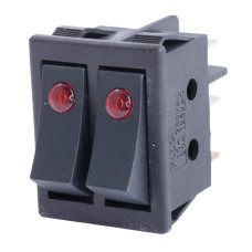 IRS2101E-1C Red перемикач, rocker