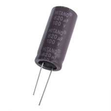 820uF 100V EFH 18x41mm EFH821M2AB-Hitano