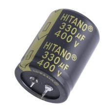 330uF 400V EHL 35x47mm EHL331M2GBA-Hitano