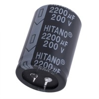 Конденсатор 2200uF 200V EHU 35x50mm (EHU222M2DBA-Hitano)