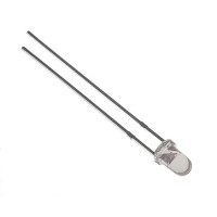 Светодиод 3mm красный 625 nm, 20 ° (Q300HCR4GA -YETDA)