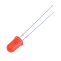 Светодиод 5mm красный 640 nm, 30 ° (Q500HCR1D -YETDA)