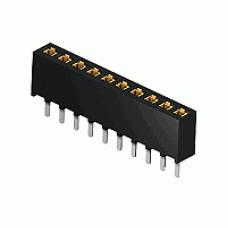 PBS-18 CB3718AV100 ZL262-18SG гнізда на плату, 1х18, 2,54мм