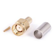SMA-вилка реверсна на кабель SMA013-RG-58C/U