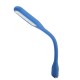Фонарик гибкий LED USB, 1.2W, 4500K, Blue, OEM Q200