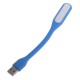 Фонарик гибкий LED USB, 1.2W, 4500K, Blue, OEM Q200