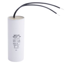 7uF 450VAC, 50/60 Hz, ± 10%, з проводом 100мм, O30 h80 термін: 10000ч I150V570K-G1 конденсатор пусковий