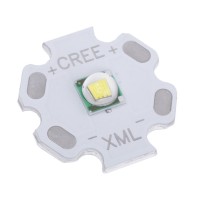 Светодиод до 10W, белый холодный XMLAWT-00-0000-0000T6051-STAR 20mm (XML-T6) Cree