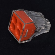 Клема ACT-104 4 контакту, 0.75-2 .5mm², Anson