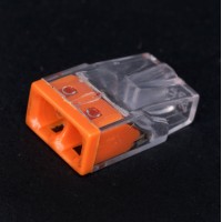 Клема ACT-202 (2 контакту, 0.5-2 .5mm², Anson)