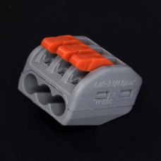 Клема ACT-213 3 контакту, 0 .75-4мм.кв., Anson