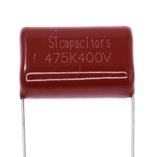 CBB21 4,7UF 400VDC ±10% K, P , 27,5mm, 11,5x19,5x28,5mm CBB21475K2GL27-Stcapasitor конденсатор плівковий