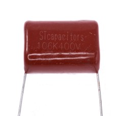 CBB21 10UF 400V ±10% K, P , 31mm, 16x24x33mm CBB21106K2GL31-Stcapasitor конденсатор плівковий