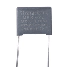MPX class Y2 22nF 300VAC K/-10%, P , 15mm, 8,5x14,5x18mm Y2223K3DL15 D4 -Stcapasitor конденсатор плівковий