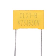 CL21 47nF 630VDC ±5% J, P , 15mm, 5x11x18mm конденсатор плівковий