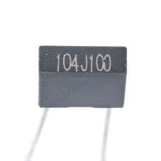 CL21X 100nF 100V J/-5%, P , 5mm, 2,5x6,5x7,2mm CL21X-B104J2AL05 M1 -Stcapasitor конденсатор плівковий