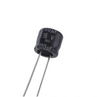Електролітичний конденсатор 100uF 16V E5R 6,3x5mm (E5R101M16B-Hitano