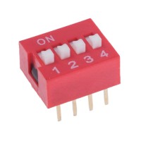 Переключатель DS-04 (SWD1-4) (KLS7-DS-04-R-0-0)