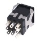Кнопка PSW-10L Black без фиксации с подсветкой