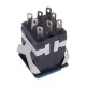 Кнопка PSW-10L Blue с фиксацией с подсветкой (on-off)