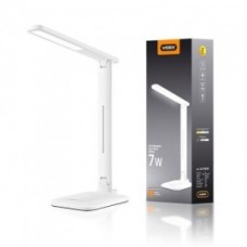 LED лампа настольная VIDEX VL-TF02W, 3000-5500К, 7Вт, 220V