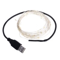 Світлодіодна гірлянда USB 5m 50led, RGB