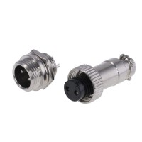 DS1110-01-2B6-CONNFLY (комплект разъёмов, мама на панель-папа штекер 2 контакты)