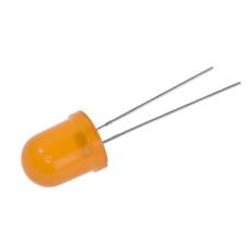 Світлодіод 10мм оранжевий 625нм, 60 ° L-813ED Kingbright