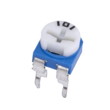 100 Ohm SF065 потенціометр вивідний, регулювання зверху WH06-2A-101