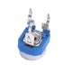 Потенціометр вивідний 100 Ohm SF065  WH06-2A-101 KLS