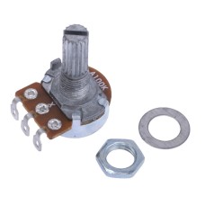 R16 100 kOhm логарифмічний моно KLS4-WH148-1A-1-18T-A104-L20