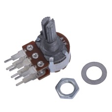 R16 1 kOhm логарифмічний стерео KLS4-WH148-1B-3-18T-A102-L20
