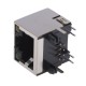 Розетка 8P8C екранована (KLS12-108-8P8C-1x1-1-G,Y-0-01)