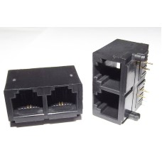 Розетки YH-SP 03 6P2C здвоєні