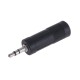 Перехідник стерео Jack3,5 в Jack6,35 Global Tone