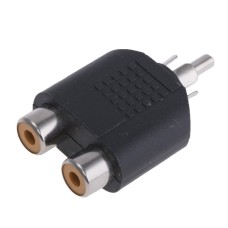Перехідник 1 "тато" RCA в 2 RCA "мама" GT1-1756