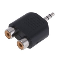 Перехідник стерео Jack3,5 в 2 RCA (GT1-1745) Global Tone