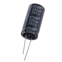 Електролітичний конденсатор 220uF 250V EHR 18x36mm (EHR221M2EBA-Hitano