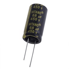 68uF 450V EXR 18x36mm low imp. EXR680M2WB-Hitano електролітичний конденсатор низькоімпедансний