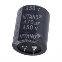 Електролітичний конденсатор 470uF 450V EHP 35x40mm (EHP471M2WBB-Hitano)