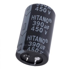 390uF 450V EHP 30x50mm EHP391M2WBA-Hitano електролітичний конденсатор