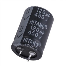 120uF 450V EHP 25x35mm EHP121M2WBB-Hitano електролітичний конденсатор