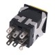 Кнопка PSW-10L Yellow з фіксацією on-off